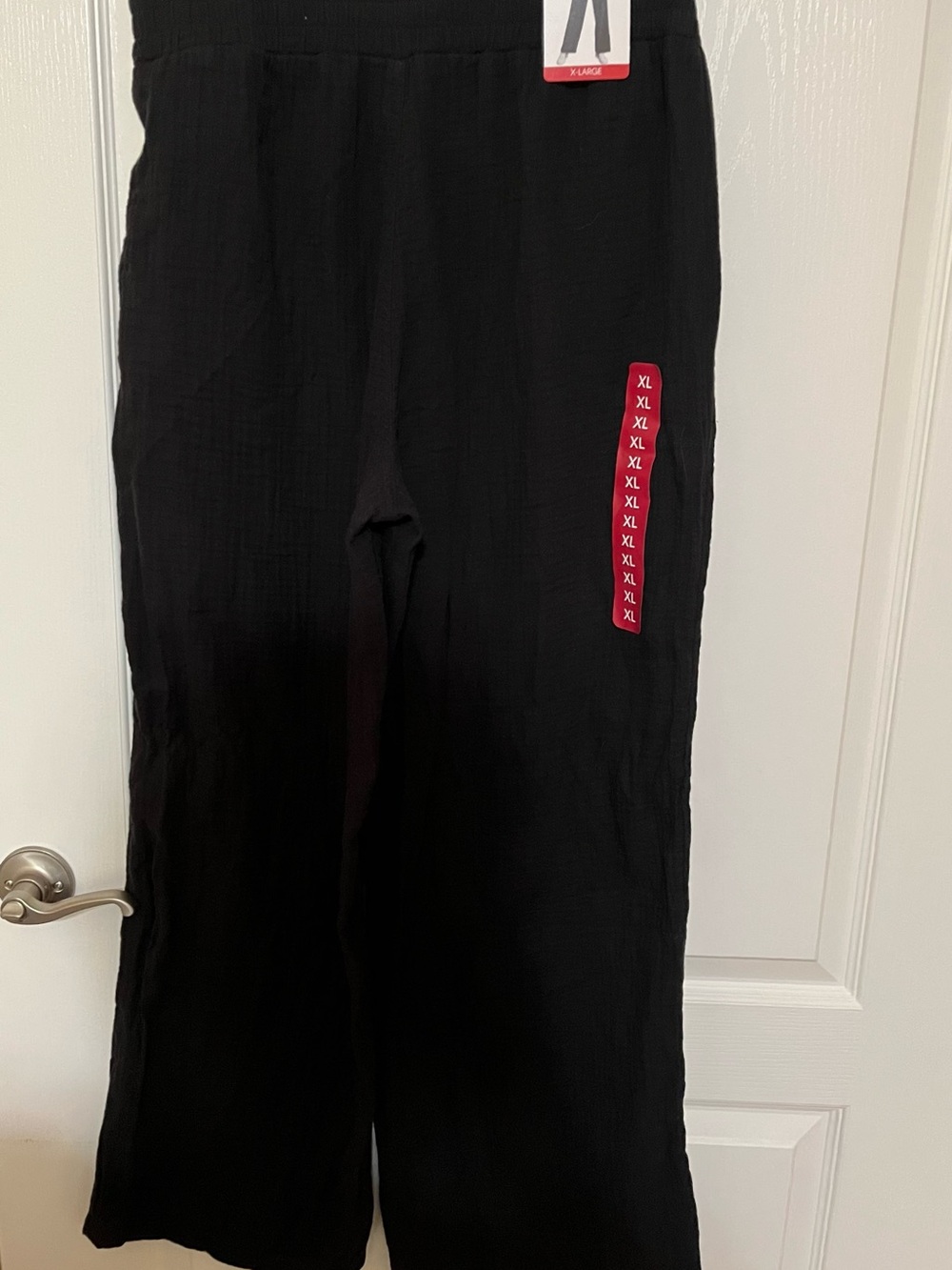 DKNY 100% gauze cotton Wide-Leg Pants - Picture 4 of 4
